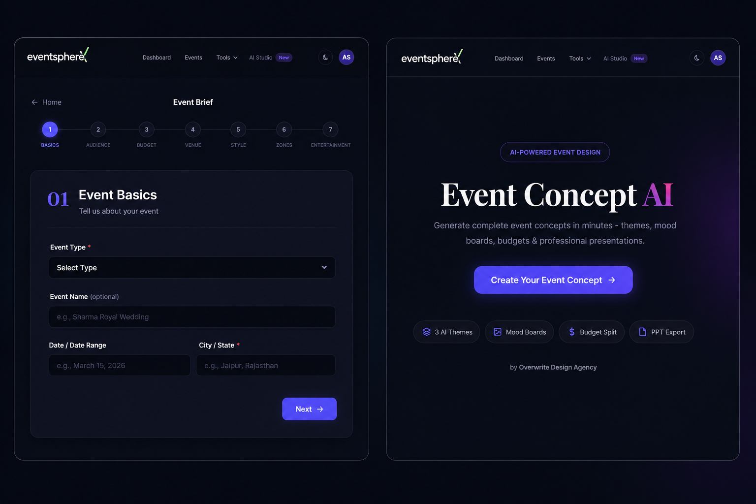 Event Story & Decks visual