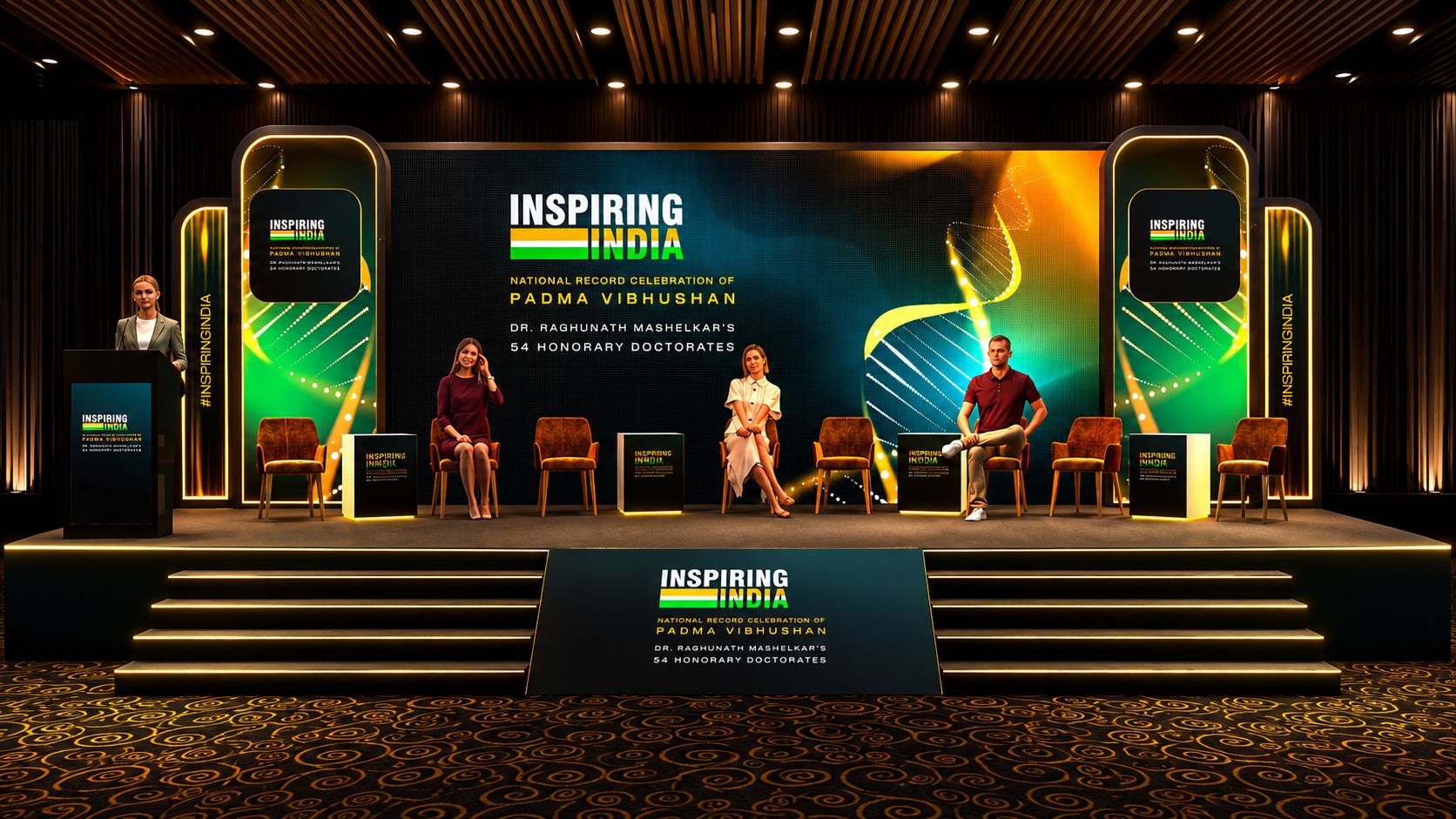 Inspiring India | Event Setup event visualization